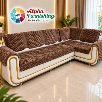 Sale Active Soft Rabbit Fur 20 Piece Continuous Premium Sofa Cover Set